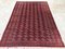 Handgefertigter Turkoman Traditioneller Vintage Teppich 184x124cm 1