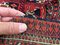 Handgefertigter Turkoman Traditioneller Vintage Teppich 180x122cm 8