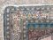 Antiker türkischer Teppich aus schäbiger Seide in 128x79cm 8