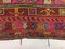 Türkischer mittlerer marokkanischer Vintage Kilo Wolltex Kelim-Teppich aus schiefer Wolle 171x122cm 5