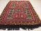 Türkischer mittlerer marokkanischer Vintage Kilo Wolltex Kelim-Teppich aus schiefer Wolle 171x122cm 3