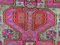 Türkischer mittlerer marokkanischer Vintage Kilo Wolltex Kelim-Teppich aus schiefer Wolle 171x122cm 8