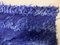 Türkischer Vintage Shabby Wollteppich in Blau 200 x 125 cm 3