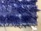 Alfombra turca vintage de lana azul 200 x 125 cm, Imagen 7