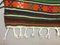 Grand Tapis Kilim Vintage en Laine de Shabby Maroc 218x145 cm 3
