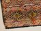Kleiner marokkanischer Vintage Kilim Wollteppich aus Shabby Wolle 116x94 cm 5