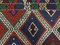 Vintage Turkish Moroccan Shabby Square Kilim Rug 165x158cm 8