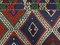 Vintage Turkish Moroccan Shabby Square Kilim Rug 165x158cm, Image 8