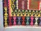 Vintage Turkish Medium Sized Colorful Shabby Kilim Rug 195x109cm 3
