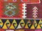 Vintage Turkish Medium Sized Colorful Shabby Kilim Rug 195x109cm, Image 7
