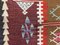 Vintage Turkish Medium Sized Colorful Shabby Kilim Rug 195x109cm 5