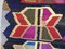 Vintage Turkish Medium Sized Colorful Shabby Kilim Rug 152x106cm, Image 8