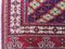 Alfombra turkmena vintage de lana hecha a mano de 245x162 cm, Imagen 4