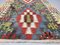 Türkischer Mittelgroßer Vintage Shabby Kilim Teppich aus Marokko in 180x125cm Größe 4