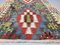 Vintage Turkish Moroccan Medium Sized Shabby Wool Kilim Rug 180x125cm 4