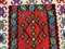 Türkischer Vintage Serbischer Kelim Pirot Teppich aus Shahbello Wolle 200 x 100 cm 4