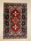 Tappeto tribale vintage colorante con superficie a forma di tacchino 195x128 cm, Turchia, Immagine 1