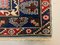 Tappeto tribale vintage colorante con superficie a forma di tacchino 195x128 cm, Turchia, Immagine 4