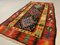 Tappeto Kilim medio curvo vintage, 188x101 cm, Turchia, Immagine 9