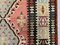 Vintage Turkish Medium Sized Shabby Kilim Rug 185x98 cm 7