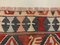 Türkischer Vintage Shabby Kilim Teppich Größe 168x105 cm 5
