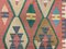 Tapis Kilim Vintage Taille Moyenne Shabby Kilim, Turquie, 165x111 cm 6
