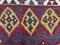 Großer türkischer marokkanischer Vintage Kelch-Wollteppich in schäbiger Form 180x180cm 7