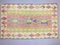 Türkischer Vintage Kilim Wandteppich aus mittlerer schiefer Wolle 177x110cm 3