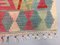 Türkischer Vintage Kilim Wandteppich aus Medium Shabby-Wolle 173x110cm 3