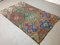 Großer türkischer Vintage Kelim-Teppich mit schäbiger Wolle, 252x153 cm 2