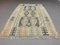 Türkischer Vintage Kelim Teppich mit schaler & gewebter Wolle, 163x100 cm 1