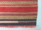 Vintage Turkish Moroccan Medium Sized Square Shabby Wool Kilim Rug 141x135cm, Image 4