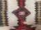 SMall Vintage Turkish Shabby Wool Kilim Rug 146x92cm 8