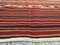 Türkischer Vintage Kelim-Teppich mit schäbiger Wolle 390x150cm 5