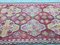 Türkischer Vintage Kelim-Teppich mit schäbiger Wolle 370x145 cm 3