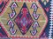 Türkischer Vintage Kelim-Teppich mit schäbiger Wolle 358x164 cm 6