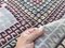 Vintage Turkish Shabby Wool Kilim Rug 335x115 cm 11