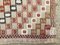 Türkischer Vintage Kelim-Teppich mit schäbiger Wolle aus 313x108cm 7
