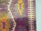 Large Vintage Turkish Shabby Wool Kilim Rug 240x173 cm 6