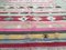 Tapis Kilim Shabby Vintage en Laine, Turquie 262x169 cm 5