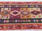 Tappeto Kilim vintage in lana misera 256x116 cm, Turchia, Immagine 3