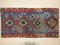 Tapis Kilim Shabby Vintage en Laine, Turquie, 258x134 cm 3