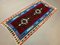 Vintage Turkish Kilim Medium Sized Shabby Wool Rug 192x95 cm, Image 2