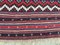 Vintage Turkish Kilim Shabby Wool Rug 210x160cm 6