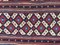 Türkischer Vintage Kilim Teppich mit Shabby-Wolle 210x160cm 8