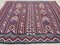 Türkischer Vintage Kilim Teppich mit Shabby-Wolle 210x160cm 3