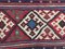 Tappeto Kilim vintage in lana misera 210x160cm, Turchia, Immagine 7