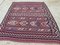 Türkischer Vintage Kilim Teppich mit Shabby-Wolle 210x160cm 1