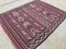 Türkischer Vintage Kilim Teppich mit Shabby-Wolle 210x160cm 2