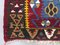 Türkischer Vintage Kilim Teppich mit Shabby Wollarien 166x93 cm 6